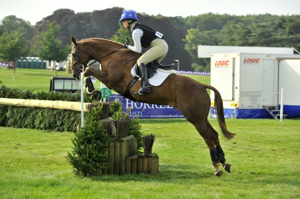 Melanie and Tommy at Blenheim International Horse Trials